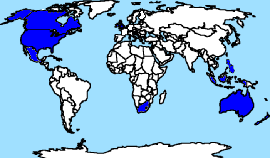 Map of Purchasers